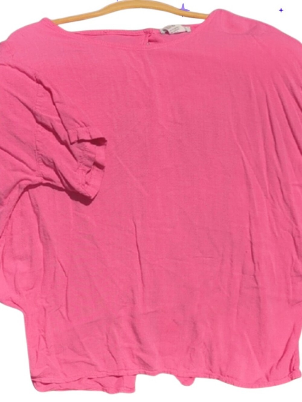Elegant Pink Women's Blouse. Purchased In Italy.